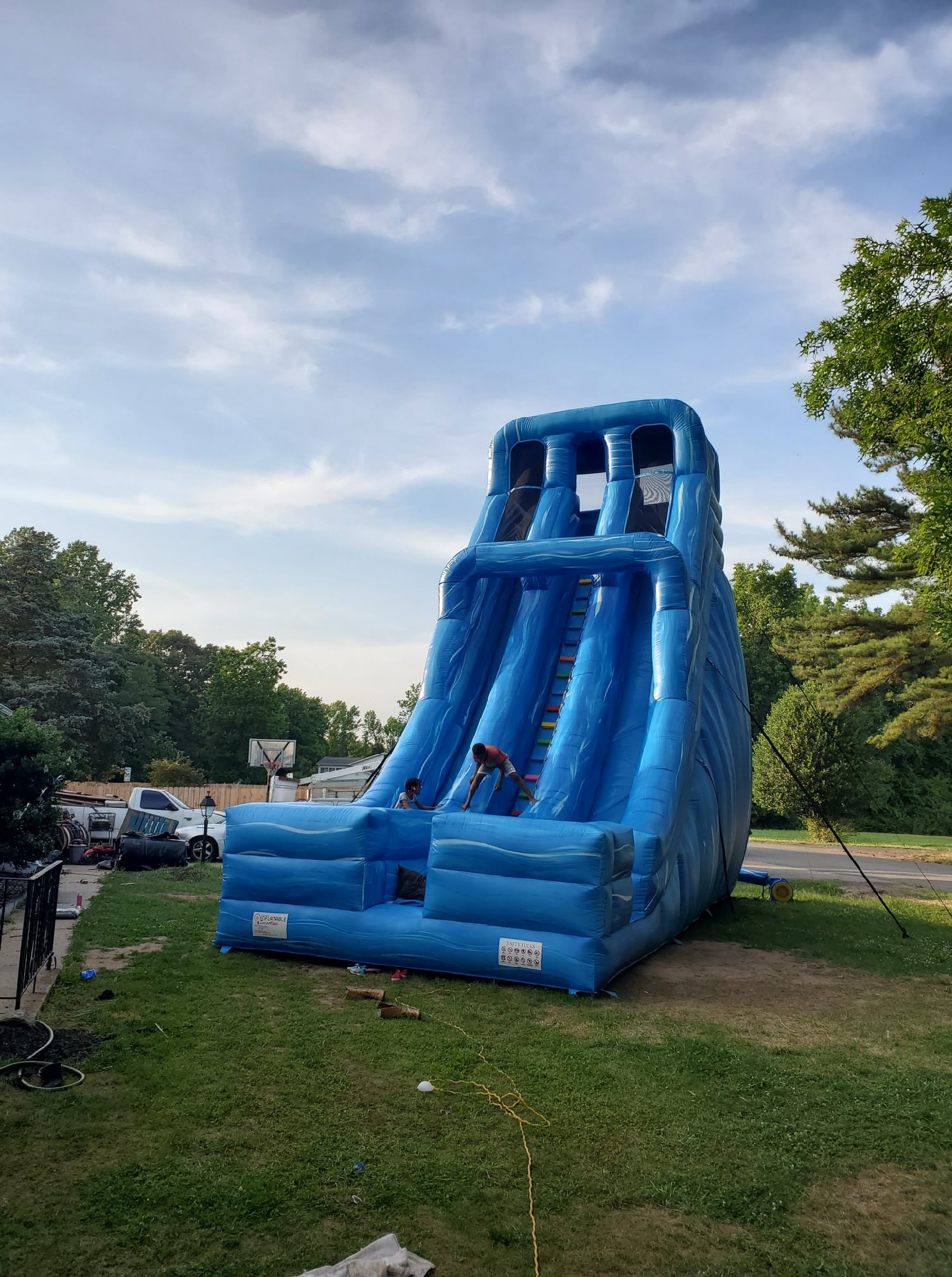 22ft Blue Slide